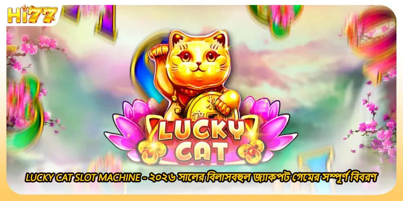 Lucky Cat Slot Machine - ২০২৬ সালের বিলাসবহুল জ্যাকপট গেমের সম্পূর্ণ বিবরণ