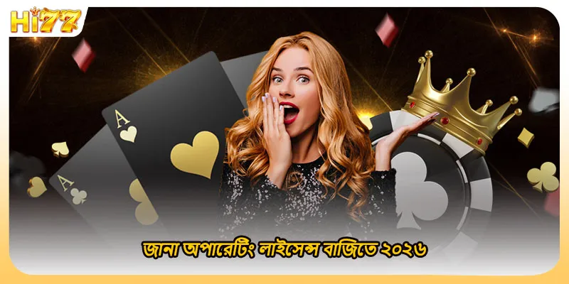 জানা অপারেটিং লাইসেন্স বাজিতে ২০২৬